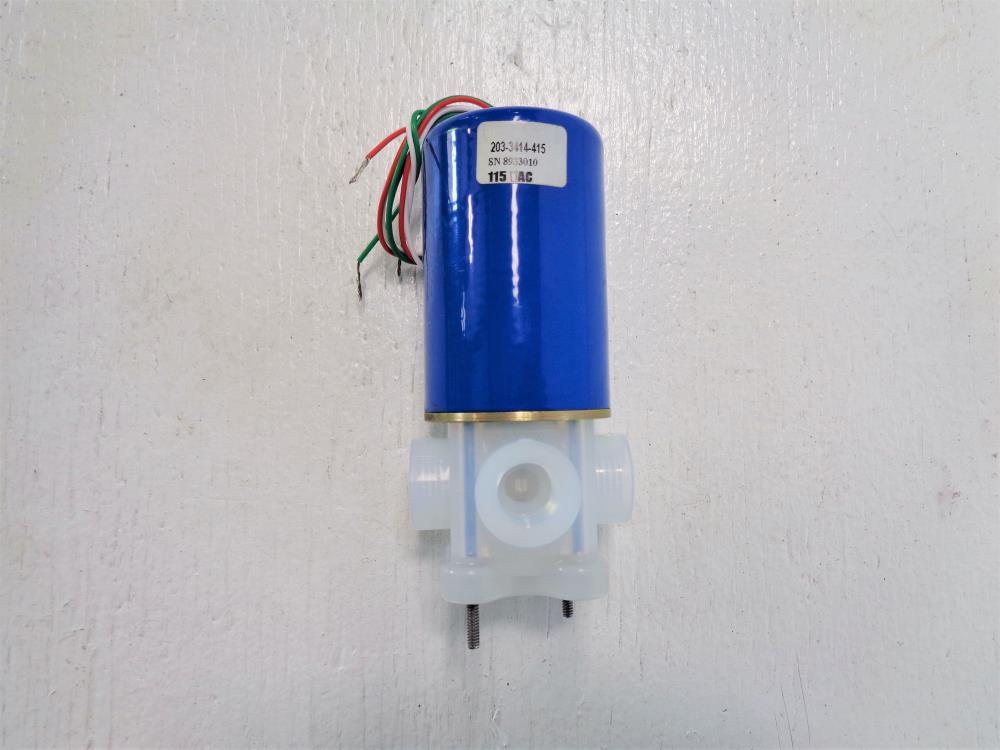 Galtek 1/4" 3-Way Solenoid Valve, #203-3414-415